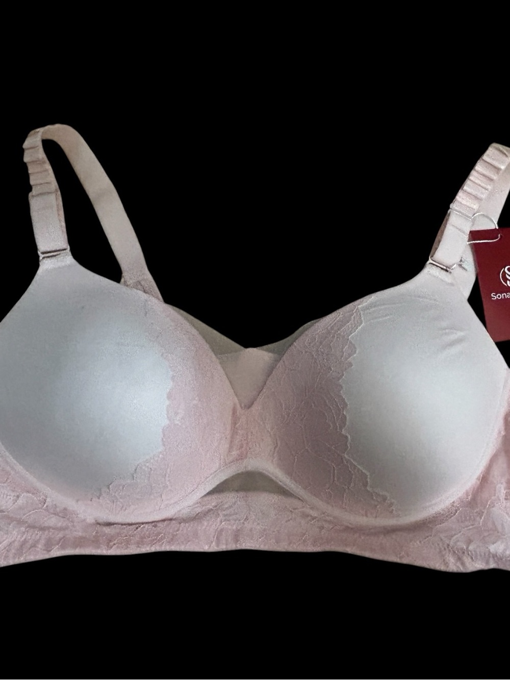 NWT SonaShape Light Pink Wireless Full Coverage Bra 2XL - Picture 11 of 12